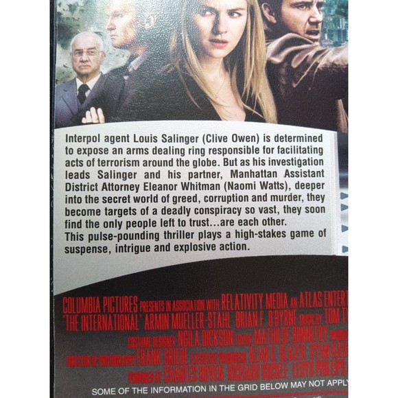 The International DVD - Picture 3 of 3